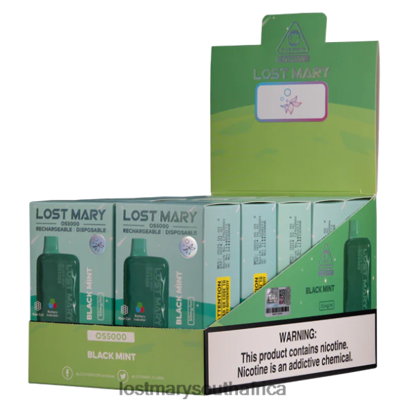 LOST MARY OS5000 Black Mint - Lost Mary Website L6R88J10