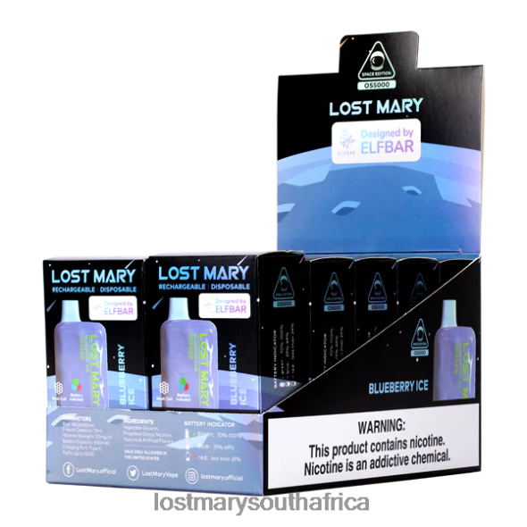 LOST MARY OS5000 Blueberry Ice - Lost Mary Sale L6R88J16
